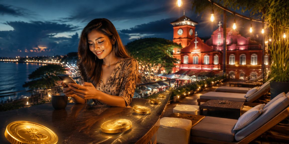 Pemain Melaka mencari jawapan soalan lazim 1666 melalui telefon pintar mereka