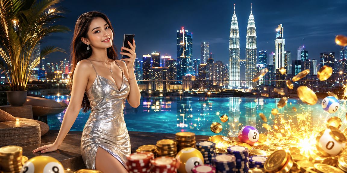 Pemain Petaling Jaya mencuba loteri dan jackpot dalam talian di platform 1666